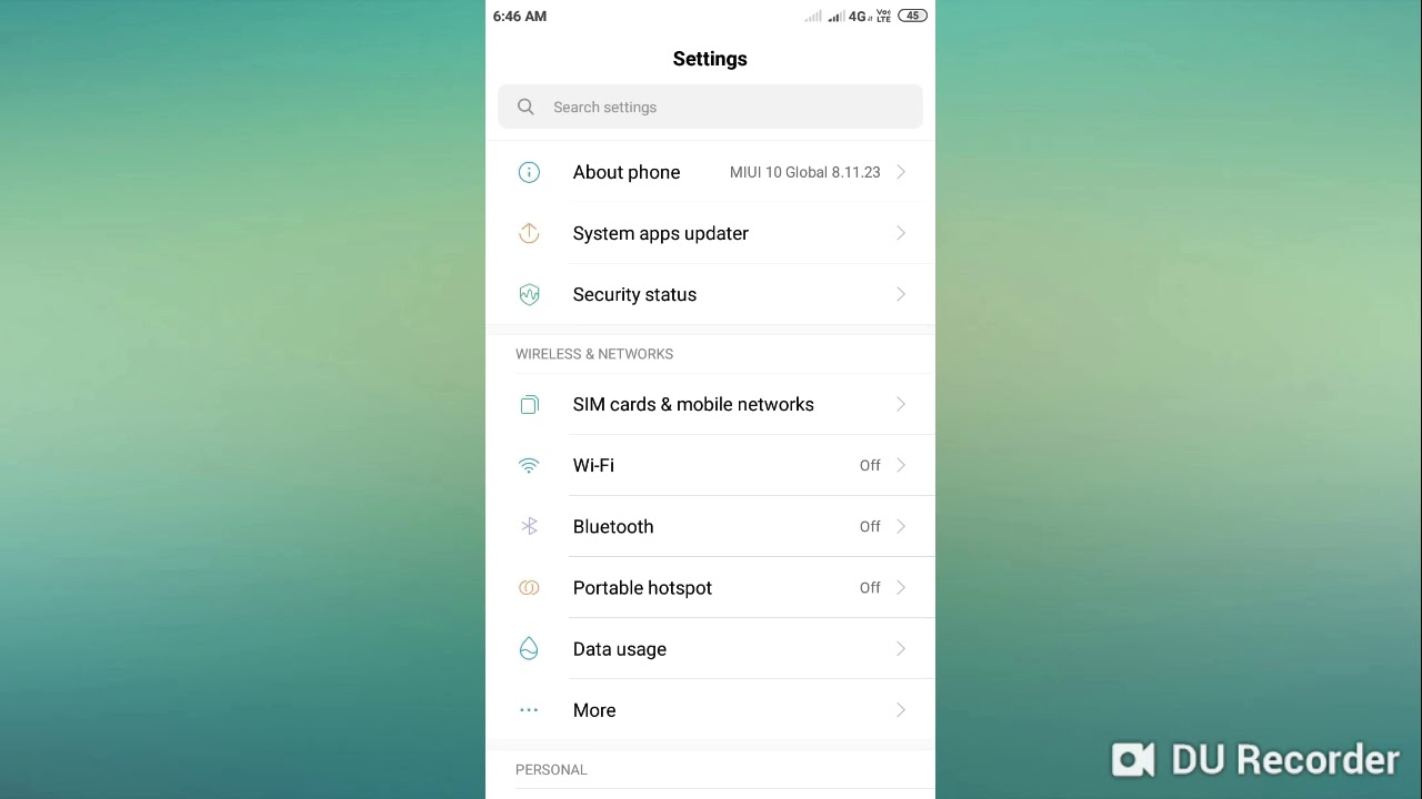 How To Change Font Style In Redmi Note 7 Youtube