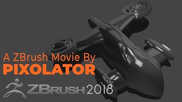 Project Primitive VTOL Aircraft Time Lapse by Pixolator - ZBrushCentral