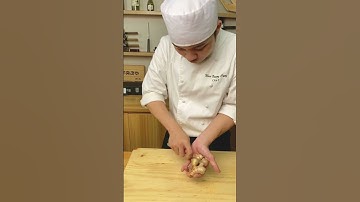 Bí Quyết Gọt Vỏ Gừng Cực Nhanh Mà An Toàn - Chef Hoshi Phan