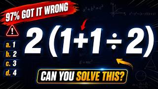 Can You Solve This Math Trick 97% Get It Wrong!