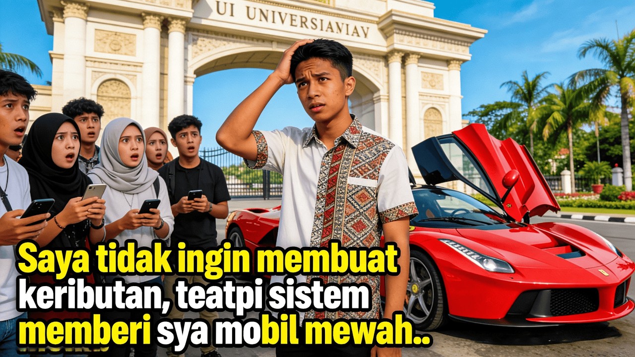 Saya tidak ingin membuat keributan, tetapi sistem memberi saya hadiah mobil mewah...