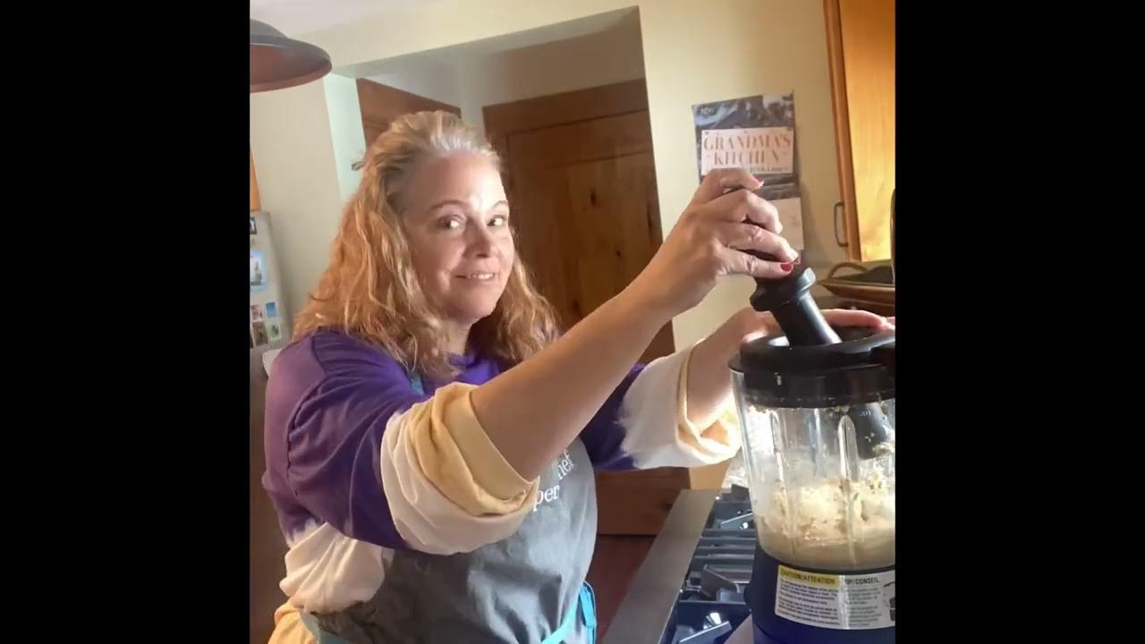 Peanut butter in the Pampered Chef Blender YouTube