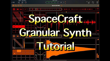 SpaceCraft Granular Synth - Brilliant With Field Recordings - Tutorial for the iPad