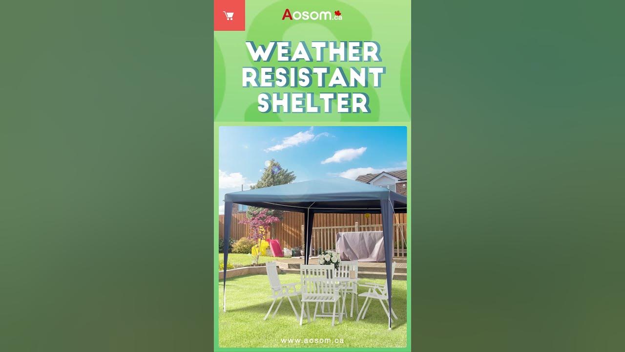 Aosom Your Outdoor Furniture Store, Outsunny Gazebo YouTube