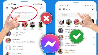 How to Fix Messenger Missing Chat History Sync Now Option Not Showing Problem Solve (2024) screenshot 4