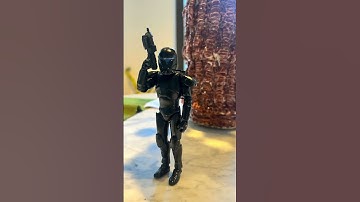 Black Series Custom Clone black  Commando Figure #starwars #blackseries #custom #toys #actionfigures