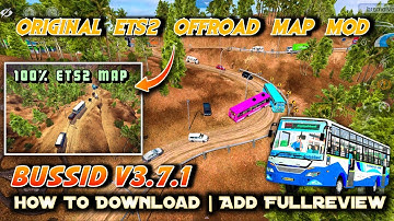 New Original Ets2 Offroad Map Mod Bussid v3.7.1 How To Download & Add Fullreview | #rsgamingupdates