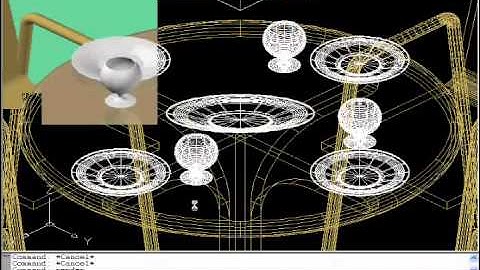 Free AutoCAD Tutorial - AutoLisp to build a 3D Show House 15/18 - for AutoCAD all Version