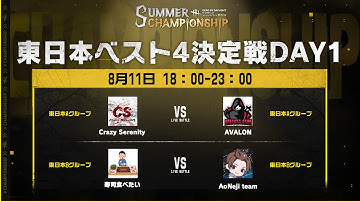 Dead by Daylight Mobile SUMMER CHAMPIONSHIP 東日本ベスト4決定戦DAY1