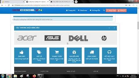 Code đồ án php CodeIgniter website bán hàng kèm báo cáo