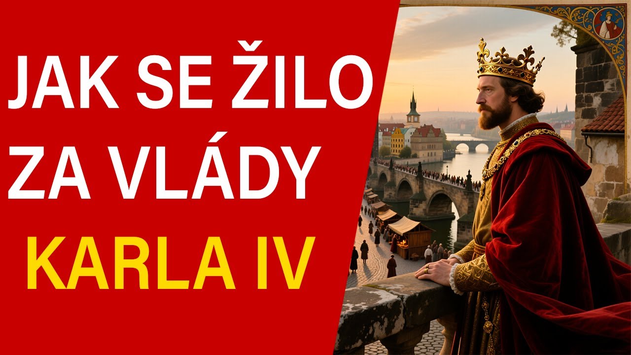 Jak se žilo za Karla IV. – Temná i zlatá Praha středověku