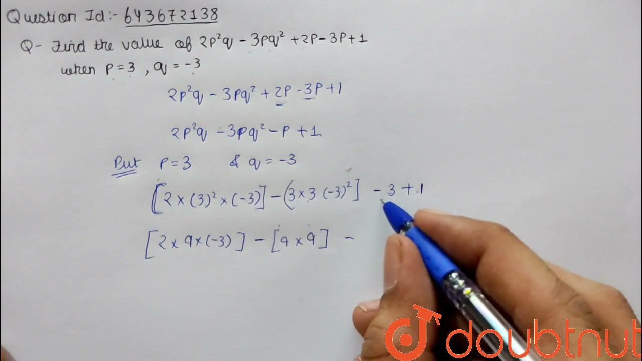 find-the-value-of-2p-2q-3pq-2-2p-3p-1-when-p-3-q-3-7-algebraic