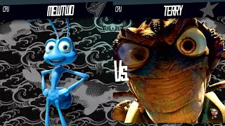 Flik Vs Hopper - Requested Smash Bros Battle