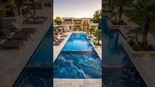 Insane Pool Build Time-Lapse 💎 Epoxy Water Finish Transformation