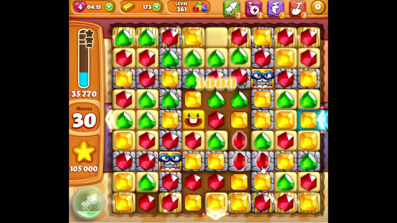 Diamond Digger Saga level 261 no boosters 😈