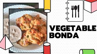 वेजिटेबल बोंडा   ll Mix Vegetable Bonda Recipe ?? ll Desi Indian Food ll