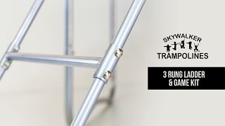 Skywalker Trampolines 3 Rung Ladder and Game Kit