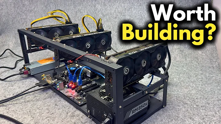 I Built a GPU Mining Rig That Mines BITCOIN in 2025