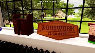 Woodwork Simulator - Announce Trailer