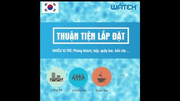 Thiết bị lọc nước uống diệt khuẩn lượng tử Watek HQ9 2EU QD