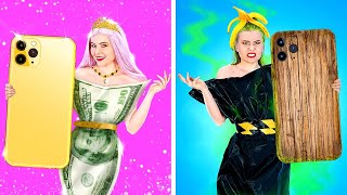 RICH STUDENT BECOME HOMELESS || Swapping Outfit With A Broke! Rich vs Poor Student by 123 GO! SCHOOL