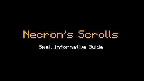 necron scrolls (hypixel skyblock)