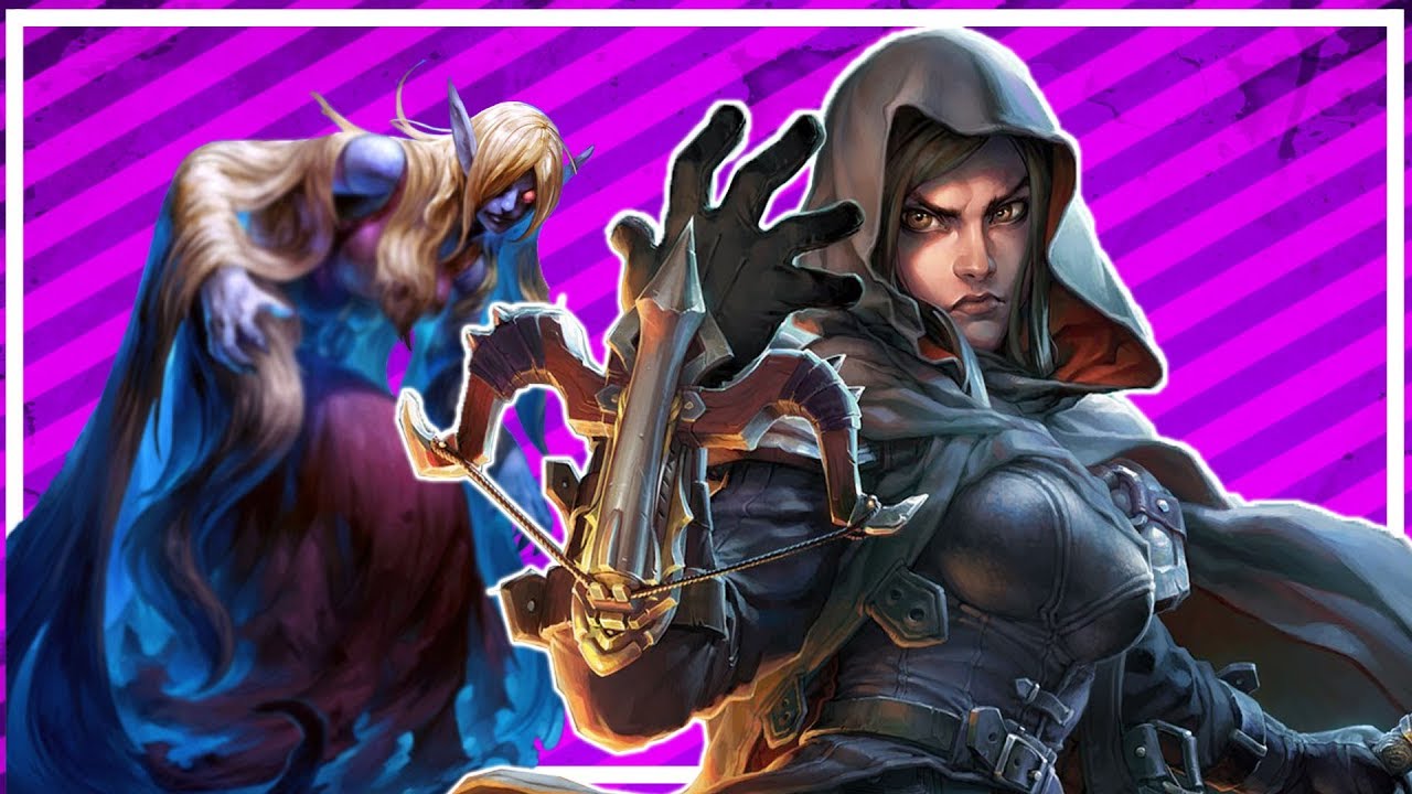 Hearthstone: Wild Azalina & Tess Rogue - YouTube