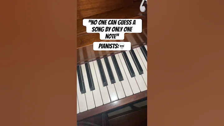 Can You Guess This Song By One Note🤔😭✅ #piano