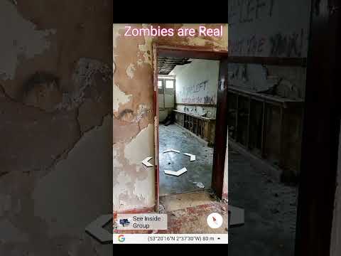 I Proof Zombies are Real on Google map #shorts