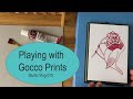 Playing with Gocco Prints | Vlog 015