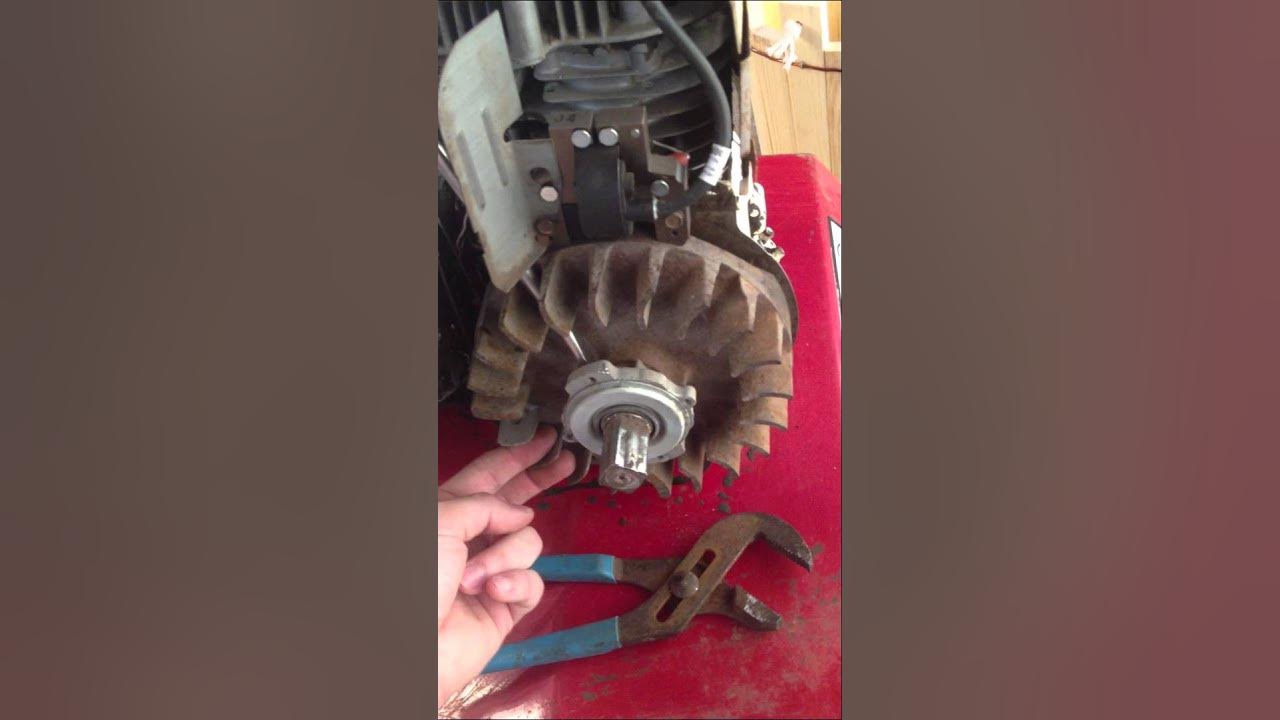 Briggs and Stratton 5hp Engine Starter Clutch Replacement YouTube