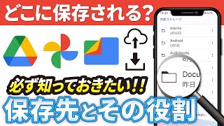 【スマホの保存先】端末内に自分専用のフォルダを作成・保存（パソコンと同じ）！使い方で通信量の節約も可能！