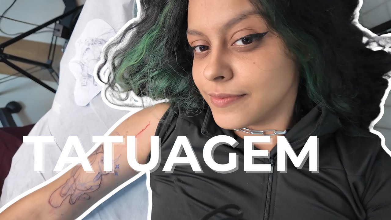 VLOG FAZENDO MINHA PRIMEIRA TATUAGEM COM MINHA AMIGA DA ESCOLA