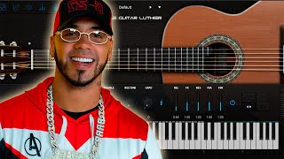 Anuel AA - Que Nos Paso instrumental guitarra karaoke cover