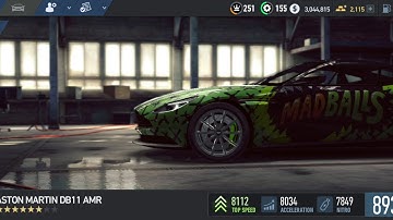 NFS No Limits | Aston Martin DB11 AMR | Stage 6 Maxed