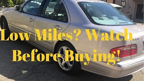 Warning! Buying an Older Car with Low Mileage? Beware!