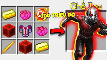 JAYGRAY CHẾ TẠO THÀNH CÔNG BỘ GIÁP ANH HÙNG NGƯỜI KIẾN TRONG MINECRAFT*GIẢI CỨU BÁC TRƯỞNG LÀNG