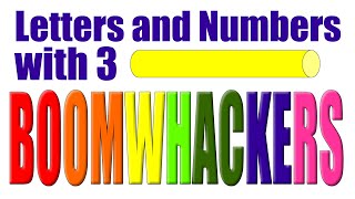 Letters and Numbers with 3 Boomwhackers | Cross-Curricular Reading and Math