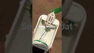 Solar airboat -..- /-I Sanka motion -..-…-..—