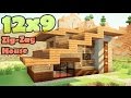 Minecraft 12x9 house - дом дизайнера