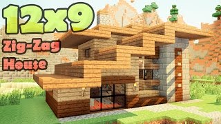 Minecraft 12x9 house - дом дизайнера(Привет, сегодня покажу как сделать небольшой но добротный домик из подручных материалов в майнкрафте, буду..., 2015-04-11T19:17:23.000Z)