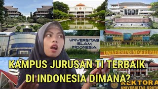 UNIVERSITAS DENGAN JURUSAN TEKNIK INFORMATIKA TERBAIK DI INDONESIA