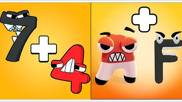 Merge Alphabet Lore Run vs Merge Number Run #alphabet #mergealphabetlorerun #alphabetlore #games