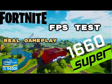 Fortnite Chapter 2 Season 4 FPS Test DX12 GTX 1660 Super Intel I5 9400f Comp Settings