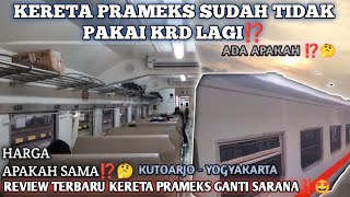 SUDAH TIDAK PAKAI KRD LAGI⁉️🤔 || REVIEW TERBARU KERETA PRAMEKS GANTI SARANA🤩