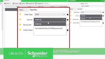 How To Create Variables | Schneider Electric
