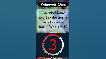 Epic Ramayan Quiz: Test Your Mythology Mettle! Part 2 #india #mythology #ram #quiz #ramayan #world