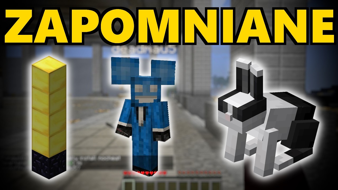 Zapomniane EASTER EGGI w Minecrafcie