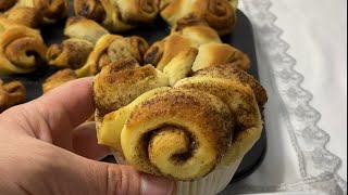 Böyle muffin görmediniz💯🤩az malzemeli ama lezzeti bomba gibi🥰