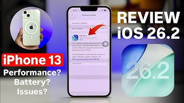 iPhone 13 iOS 26.2 Complete Review - IOS 26.2 Performance, Battery Life, Issues, Networks